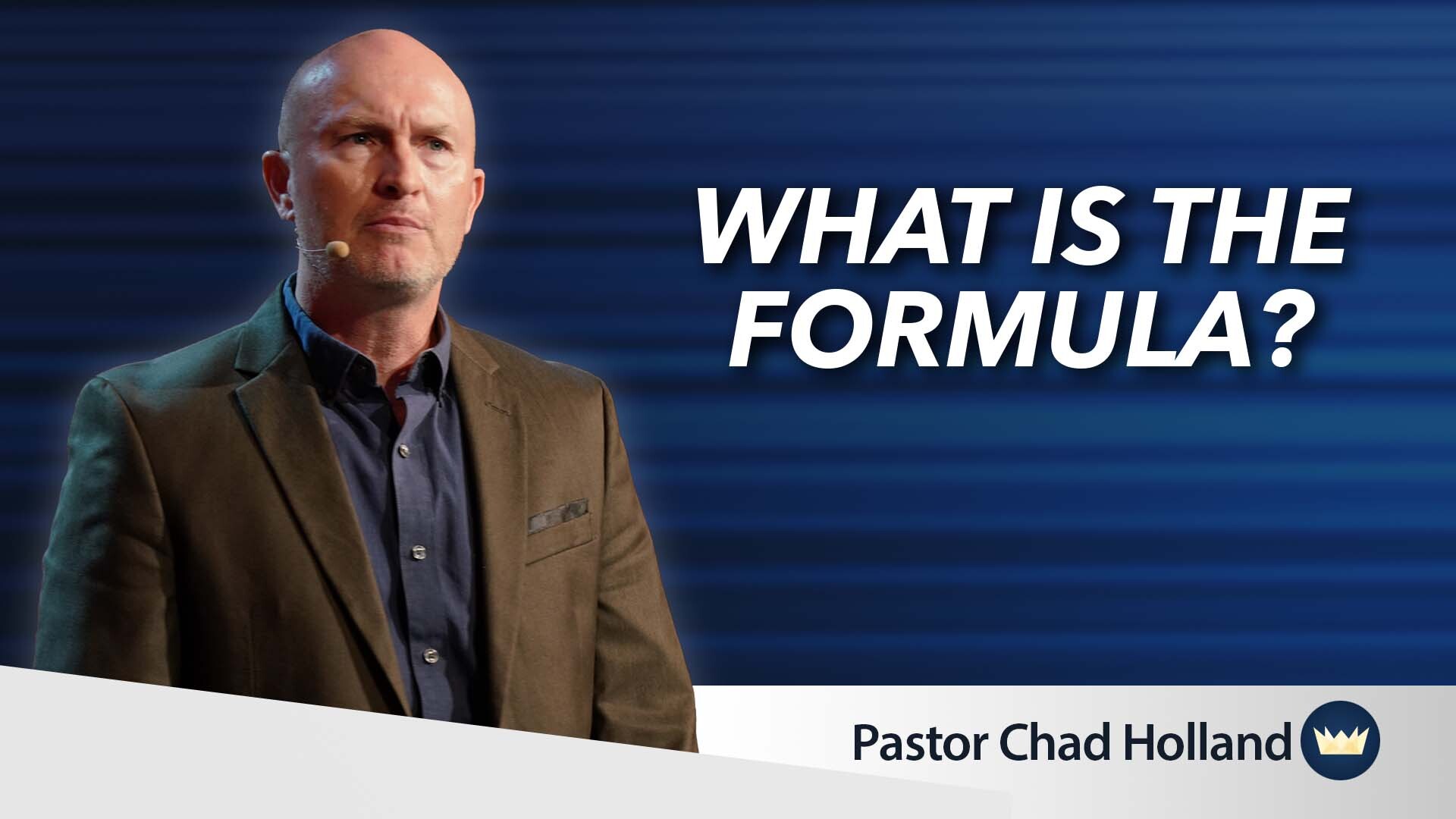 Read more about the article May 11th, 2025 – “What is the Formula?”