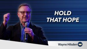 November 30th, 2025 - "Hold that hope"