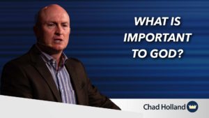 April 12th, 2026 — "What is important to God?"