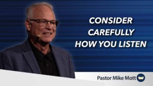 May 31st, 2026 — “Consider Carefully How You Listen”