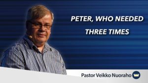 Aug 2nd, 2026 — “Peter, who needed three times”